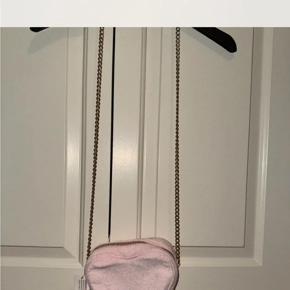 Stoney Clover Lane Pink Heart-Shaped Crossbody Bag - Picture 2 of 2